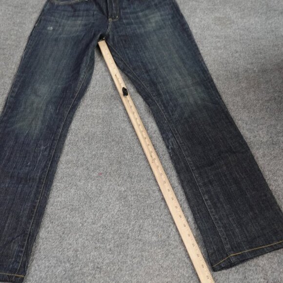 Denim & Supply Mens Jeans 38 x 34 Blue Straight Slouch Zip Fly - Picture 2 of 13